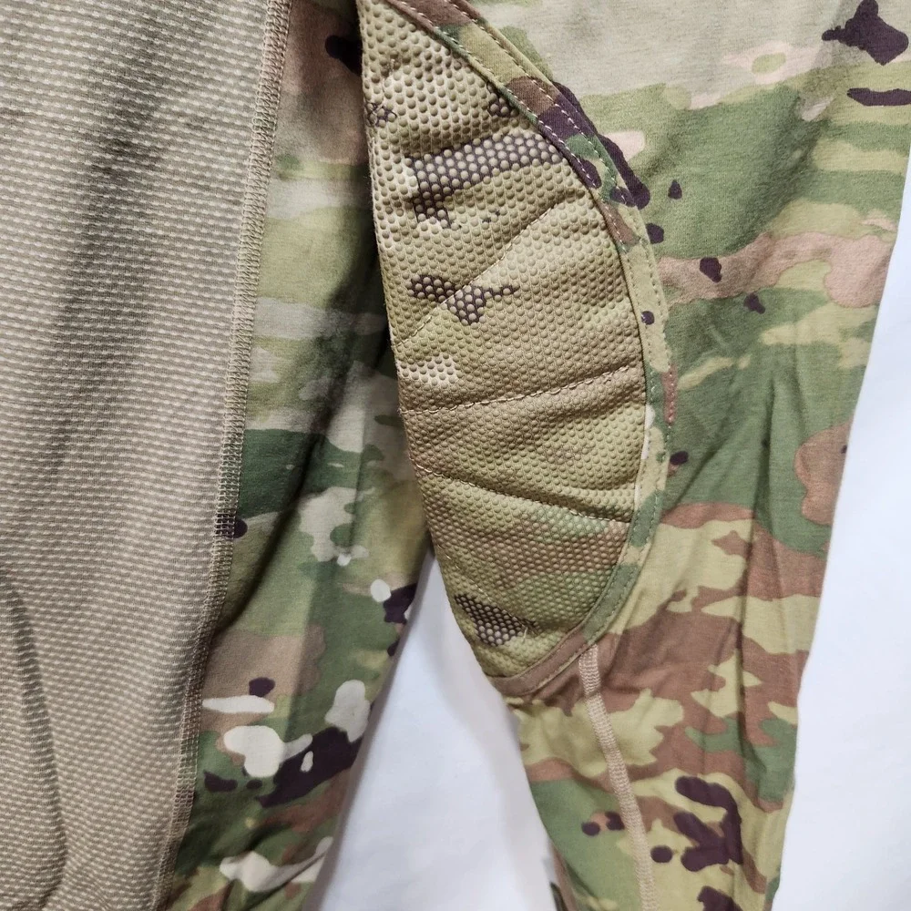 Nnee USGI Army Combat Shirt Large Scorpion OCP W2 1/4 Zipper Flame Resistant ACS